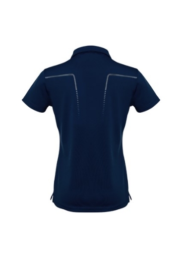 Picture of Biz Collection Ladies Cyber Polo Shirt 100% Bizcool Polyester Sports Interlock